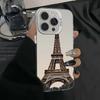 Paris Tower mobile phone case is suitable for iPhone 17 Air  16 15 14 13 12 11 Pro MaxPlus XR 8 shock-proof rear cover anti-fall