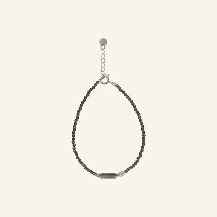Labrador smoky bracelet #B071