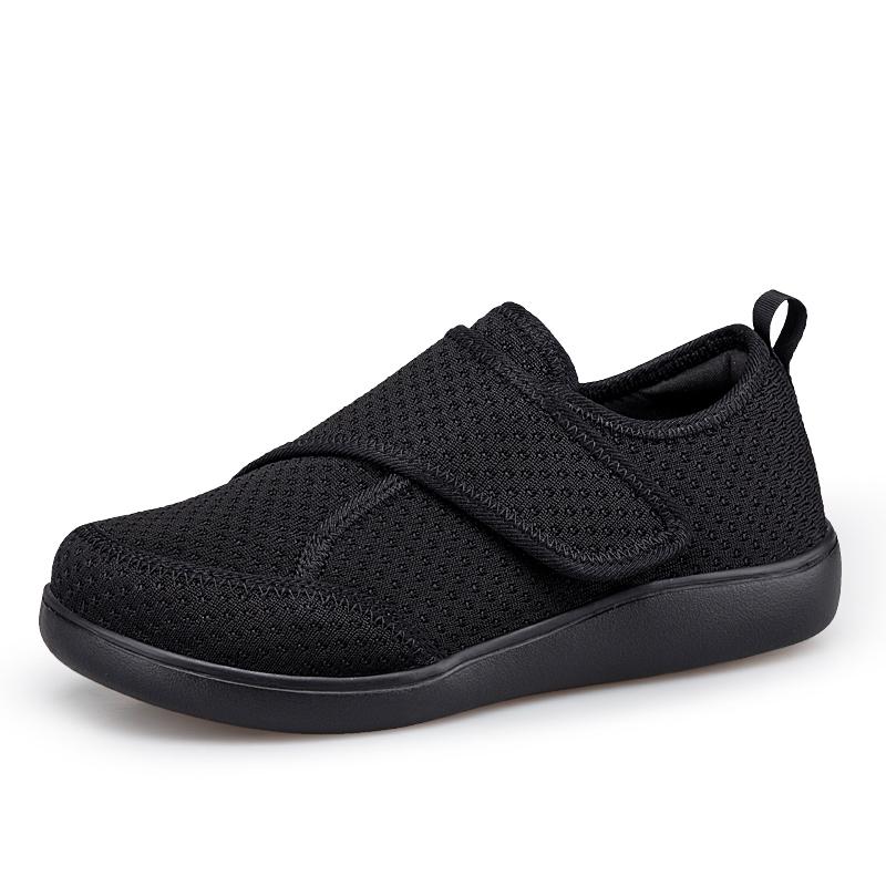 Open Shoes for Elderly Adjustable Diabetic Shoes Swollen Foot Fat Wide Hallux Valgus Bunion Orthopedics Thumb Eversion Men Women