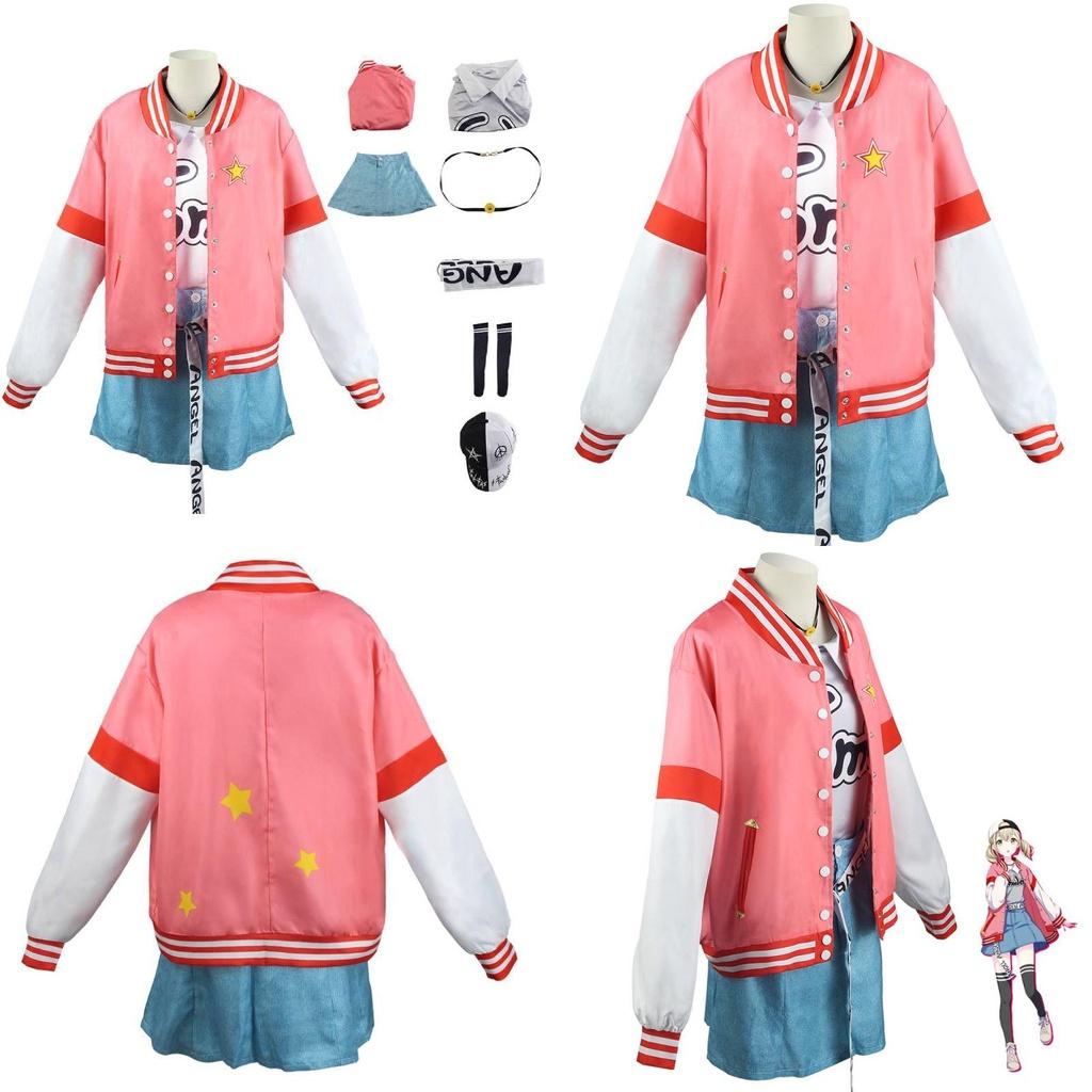 Project Sekai Colorful Stage Azusawa Kohane Cosplay Kostüm Set Polyester Exquisit Und Schön Xs-xxxl