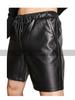 Sports Stylish Genuine Short Pants Boxer Handmade Festive Genuine Leather Lambskin
