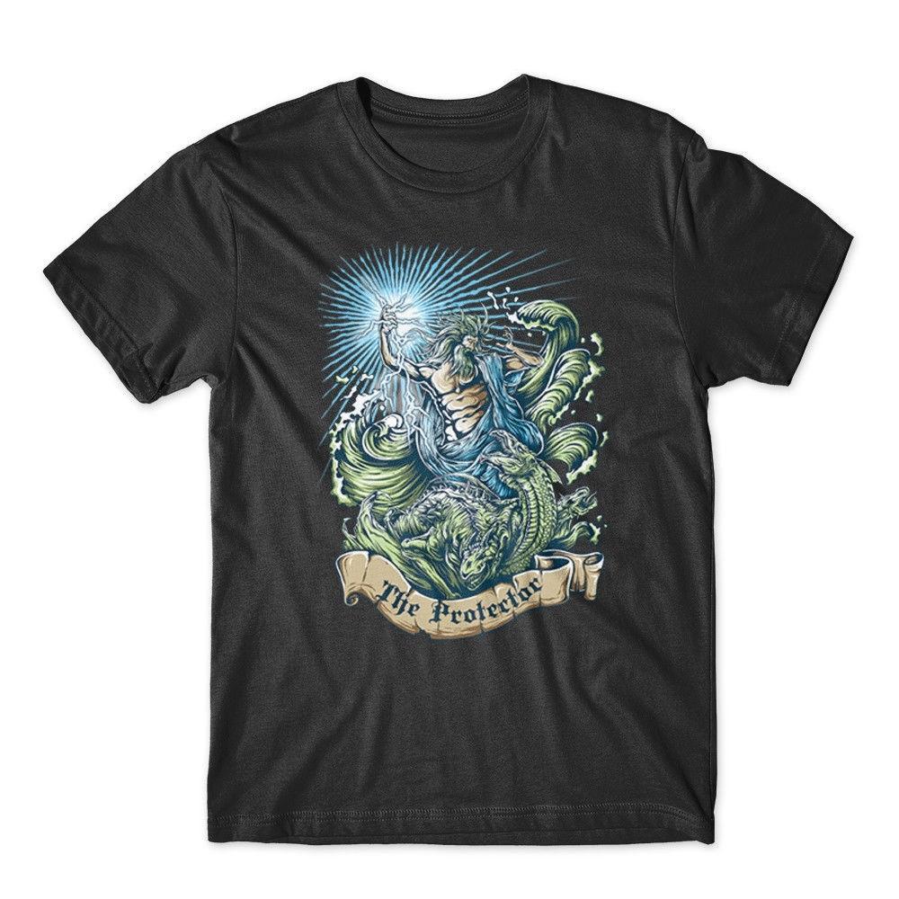 

Poseidon T-Shirt. God of the Sea Shirt 100% Cotton Premium Graphic Tee New 2XL