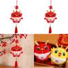 Good Luck Dragon Plush Toy Mascot Doll Red Fortune Dragon Pendant Gift Doll
