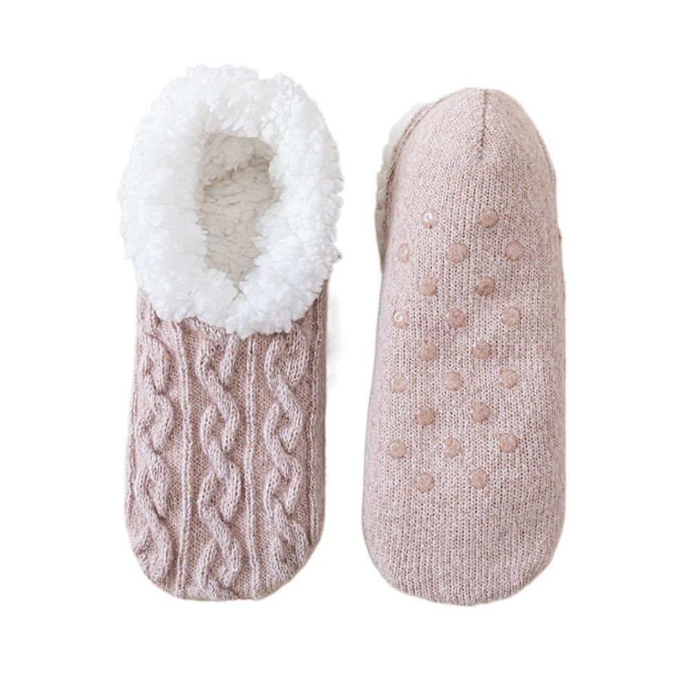 

Anti-slip Thicken Plush Socks Coral Fleece Sleeping Socks Fashion Winter Floor Socks Women хаки