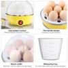 Compact Multi-Functional Egg Steamer with Auto Shut-Off for Single Eggs and Custard