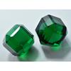 Unique Lab-Created Emerald Green Cube Cut 94.15 Ct CERTIFIED Loose Gemstone Pair 1S-833