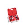 5 Pieces Bearing Puller with Carrying Case Rust-Resistant for Garages, Mechanics