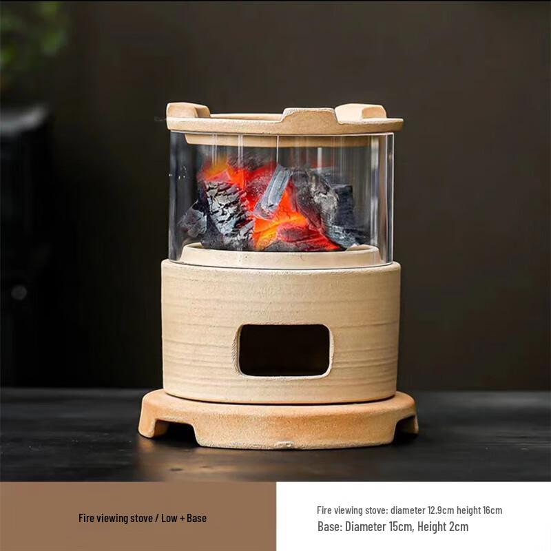Portable Ceramic Tea Stove & Hand Warmer