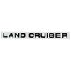 3D ABS Letters Sticker Hood Emblem Badge Exterior Modification Accessories For 2021-2023 Toyota Land Cruiser 300 LC300  VXR GXR