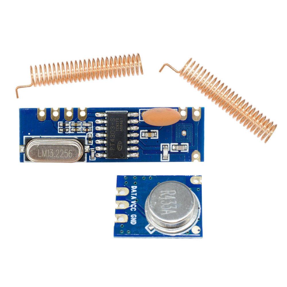 433MHz 100 Meters ASK Module Kit RF STX882 Transmitter/&SRX882 Receiver Antenna