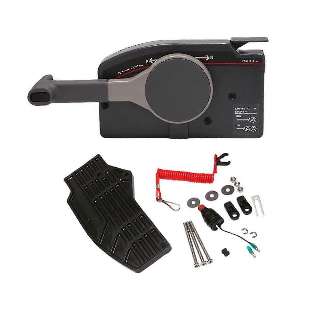 Universal Outboard Remote Control Box for Boat Engine, Pull to Open - 703 Model