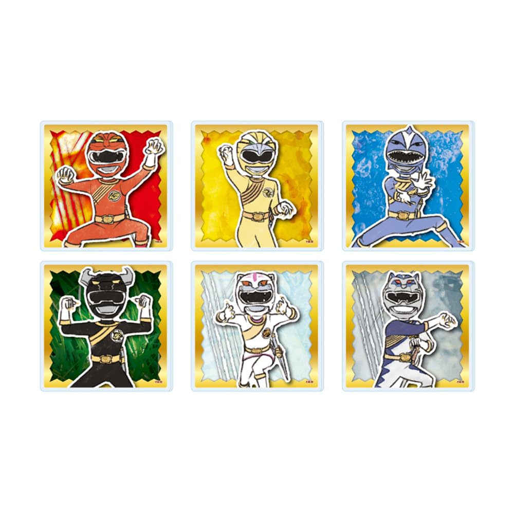 

Hyakujuu Sentai Gaoranger 01 Art Acrylic Magnet Complete Set of [Graff Illustration] (Box 6)