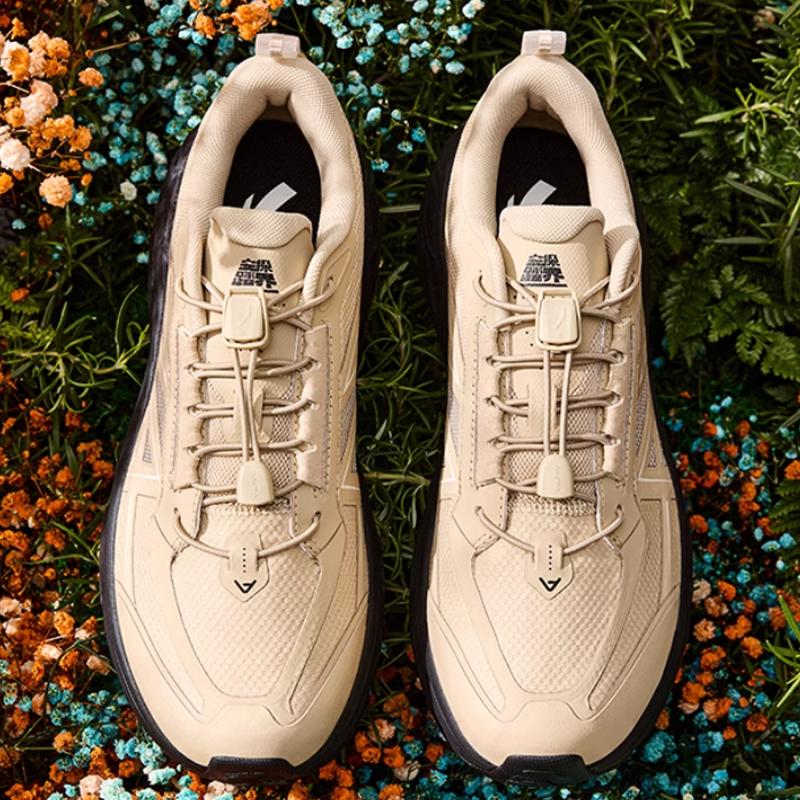 Anta Exploration Comfortable Durable Low-Top Casual Shoes Men Sneaker Brown 112428865-2