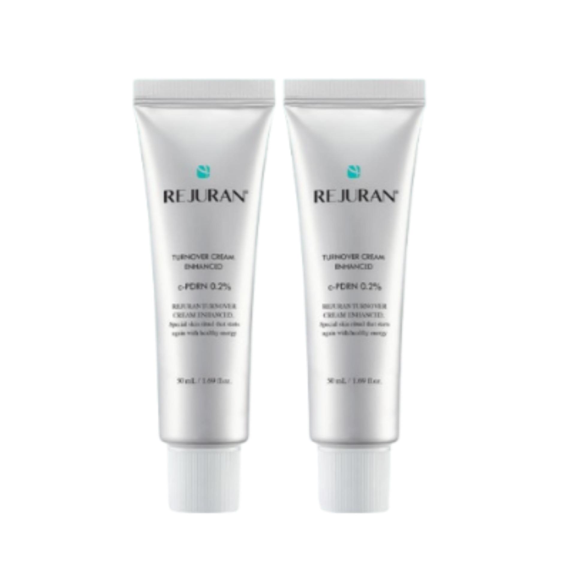 [REJURAN] Turnover Cream Enhanced Skin Renewal Anti-Aging Moisturizer Skin Regeneration 50ml x2 Set