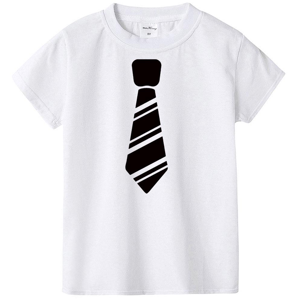 Bow Tie Print Kids Baby Boys White T Shirt Fashion Tops Tee Shirts Hot Sale Outfits Boy White Gentlemen Tops Tee Clothes Fashion