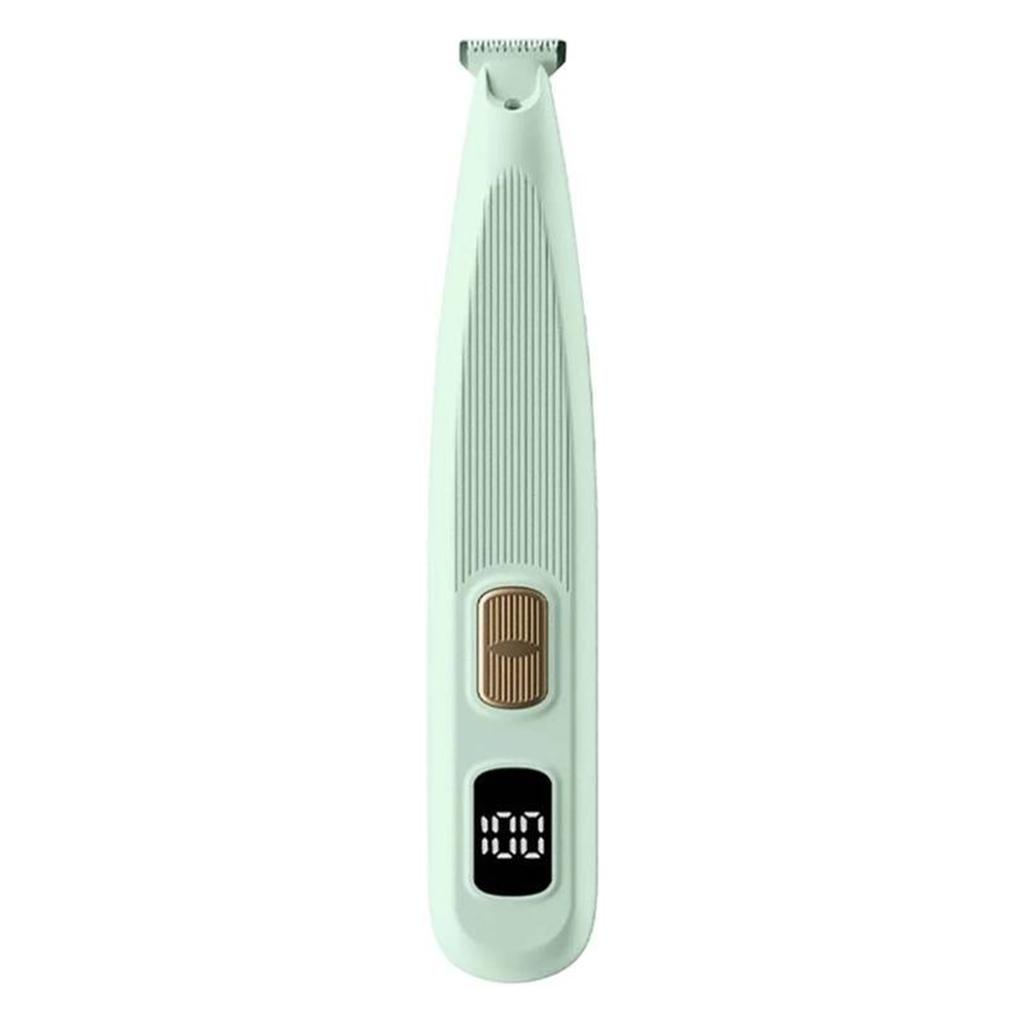 Pet Hair Trimmer Low Noise USB Rechargeable Waterproof Pet Hair Shaver with LED Light for Dogs and Cats