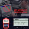 MS309 Čtečka kódů závad automobilu Přesný diagnostický nástroj motoru skener kontroluje kontrolku motoru a stav monitorování emisí