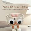 Cartoon Big Eyes Desktop Storage Box Mini Cosmetic Storage Box  Desktop Organization