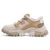 Textile, Synthetic Leather Slip Resistant And Breathable Low Top Casual Shoes Women's Ecru A5ZY8