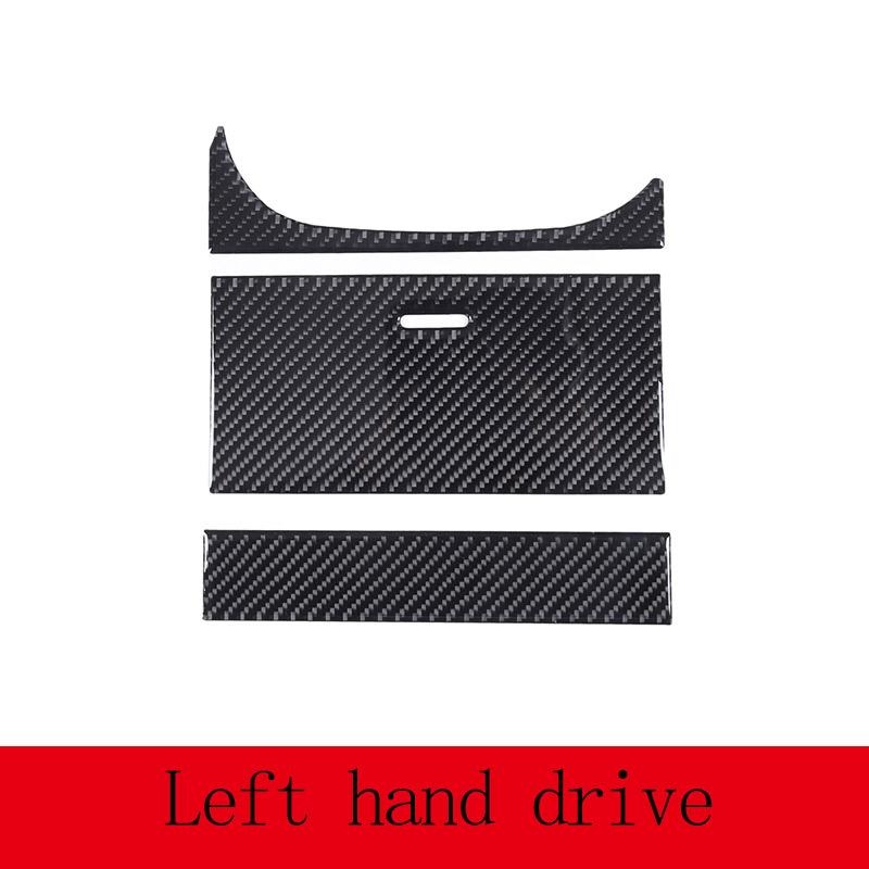 

For Jaguar F-TYPE 2013-2026 Soft Carbon fiber Car Central Control Storage Box Panel Cover Sticker Car Interior Accessories