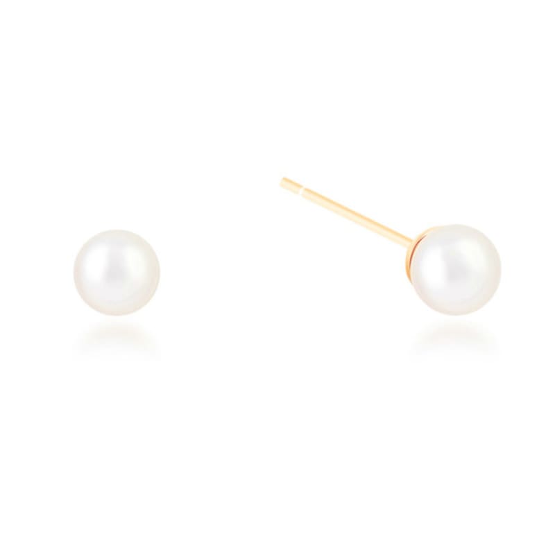 MILTON STELLE Grace Pearl 14K GOLD Ohrringe MSJ-E9094RGJD