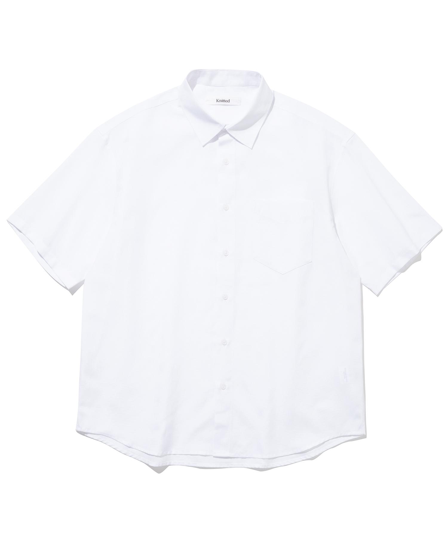 Nitied Oxford Short Sleeve Shirt White L