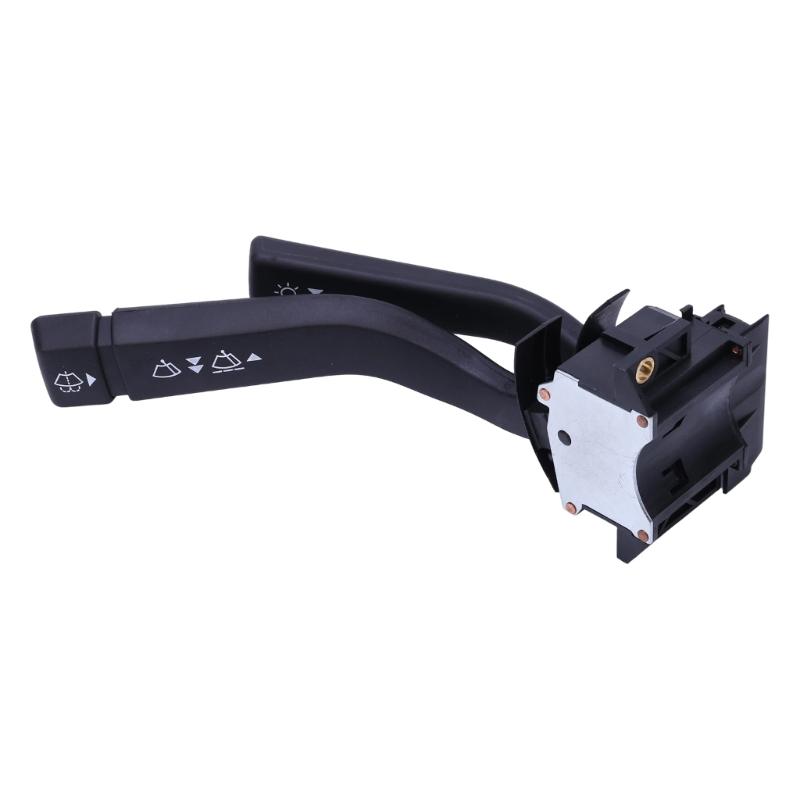 Wiper Stalk Control Unit with Printed Function Symbols, Black ABS Vehicle Component for Transit MK4 Replacing a Damaged or Worn Wiper Control