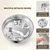 Stainless Steel Non-Slip Slow Feeder Bowl for Dogs and Cats