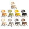 Adjustable Back Support Rolling Stool for Home Office