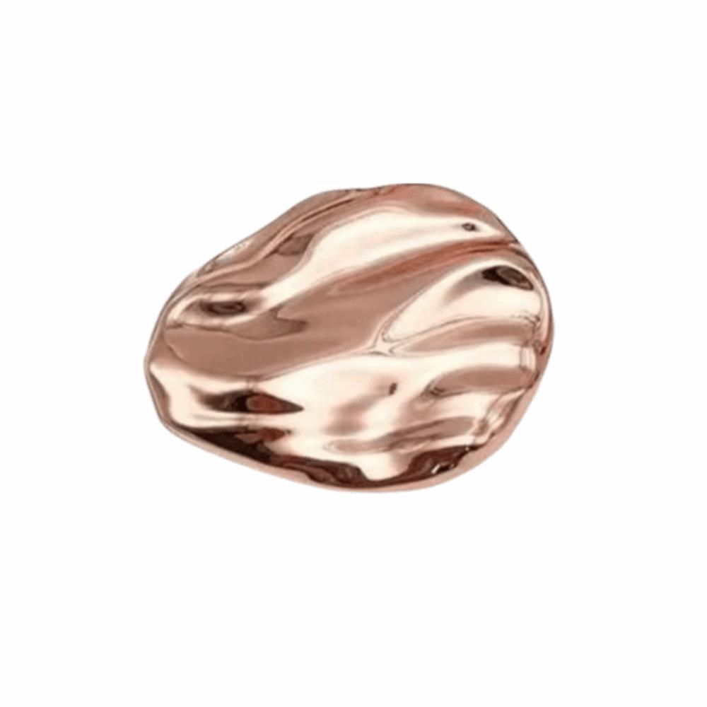 Zinc Alloy Shell Balm Container Shell Embossed Texture Sliding Lid Design Solid Perfume Case Fragrance Storage Box