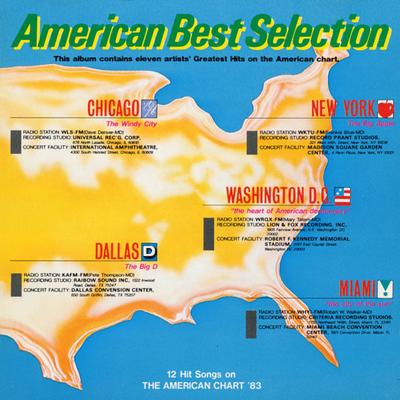 CD VARIOUS - American Best Selection 358P35 Epic, Epic/Sony 1983 Japan Rock Used