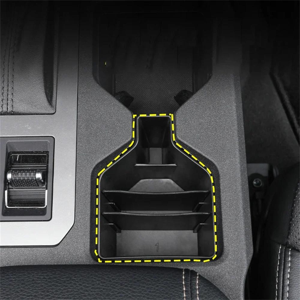 For 24-25 Toyota Land Cruiser LC250 Prado Console Water Cup Holder Storage Box
