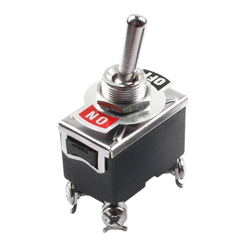 EIN-AUS-EIN / EIN-EIN Miniatur-Kippschalter Netzschalter Auto Boot 250V 15A 2/3/4/6-polige Kippschalter
