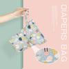 Portable Baby Diaper Organizers With Waterproof Oxfords Fabric Large Capacity For Travel Storage Accessory