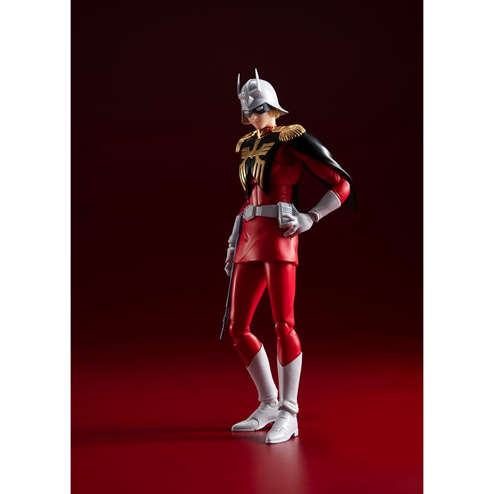 TAMASHII NATIONS S.H. Figuarts Mobile Suit Gundam Char Aznable 155mm PVC ABS Painted Action Figure