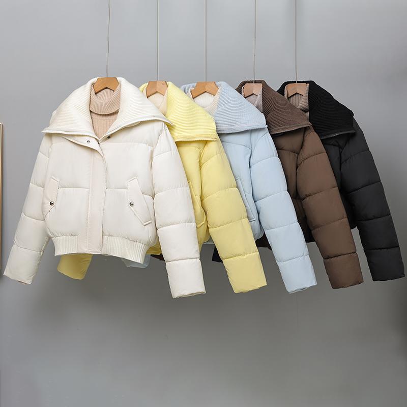 Fashion Winter Woman Parkas Loose Thick Warm Short Jacket Women's Coats
