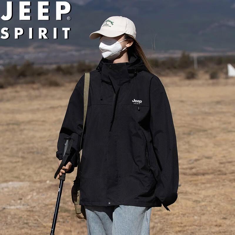 

JEEP SPIRIT Men s Windproof Outdoor Jacket XS