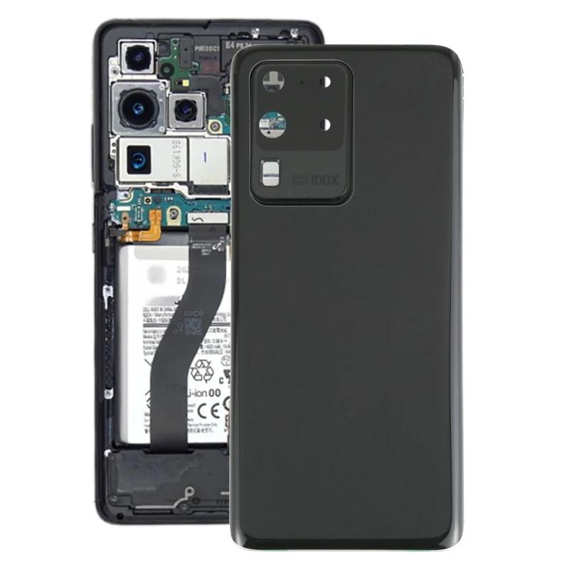 Battery Back Cover for Samsung Galaxy S20 Ultra with Camera Lens Cover Phone Rear Housing Replacement