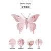Christmas Tree Decorations Glitter Butterfly Ornaments Detailed Wings Design