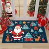 Modern Style Christmas Decor Home Carpet Living Room Big Size Antiskid Bedroom Bedside Rug Soft Easy Cleaning Entrance Door Mat