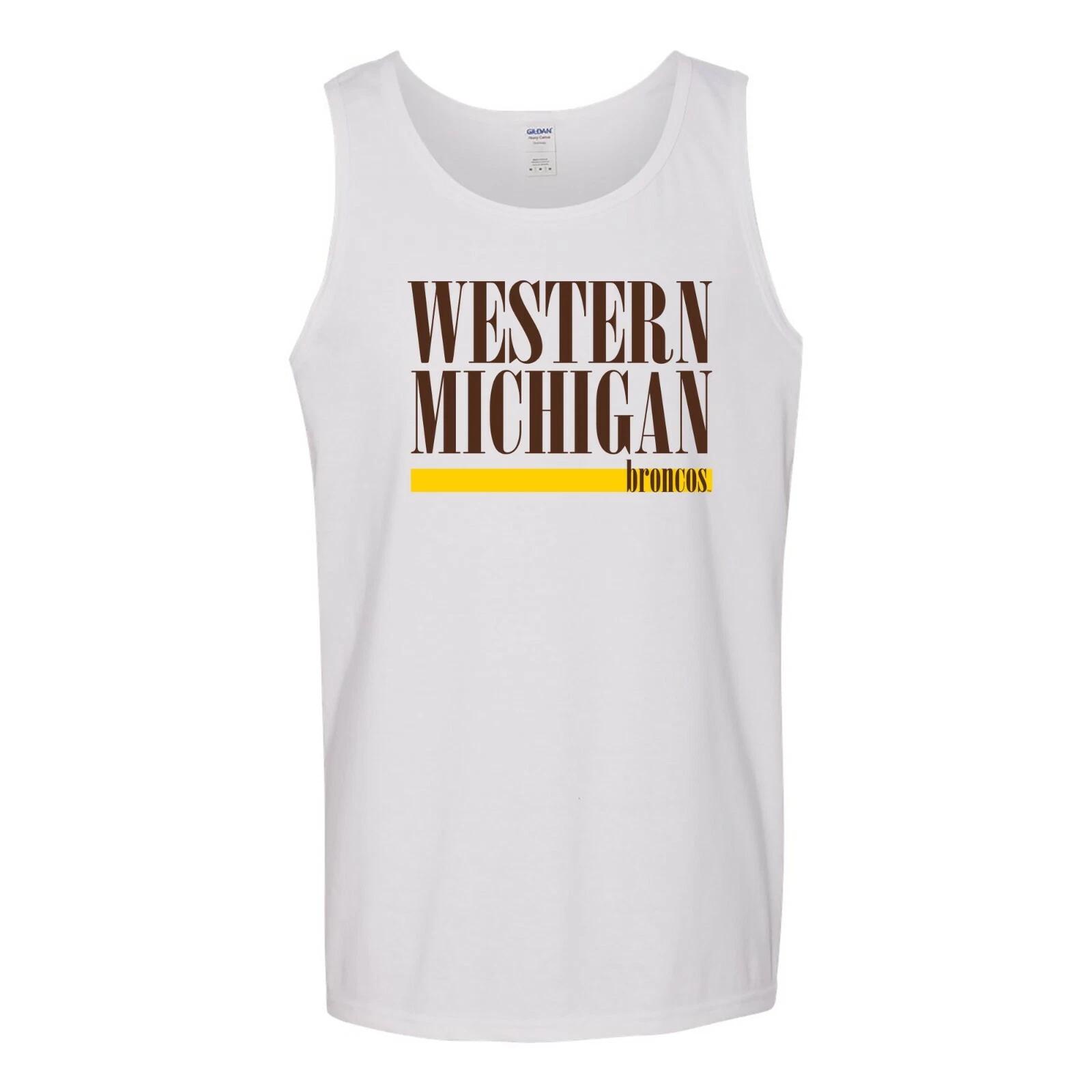 Western Michigan Broncos Boldline Tank Top - White M