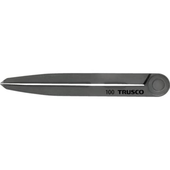 TRUSCO Carbide Tip 100mm 150mm Compass, Long, Diameter, PTC-100-A