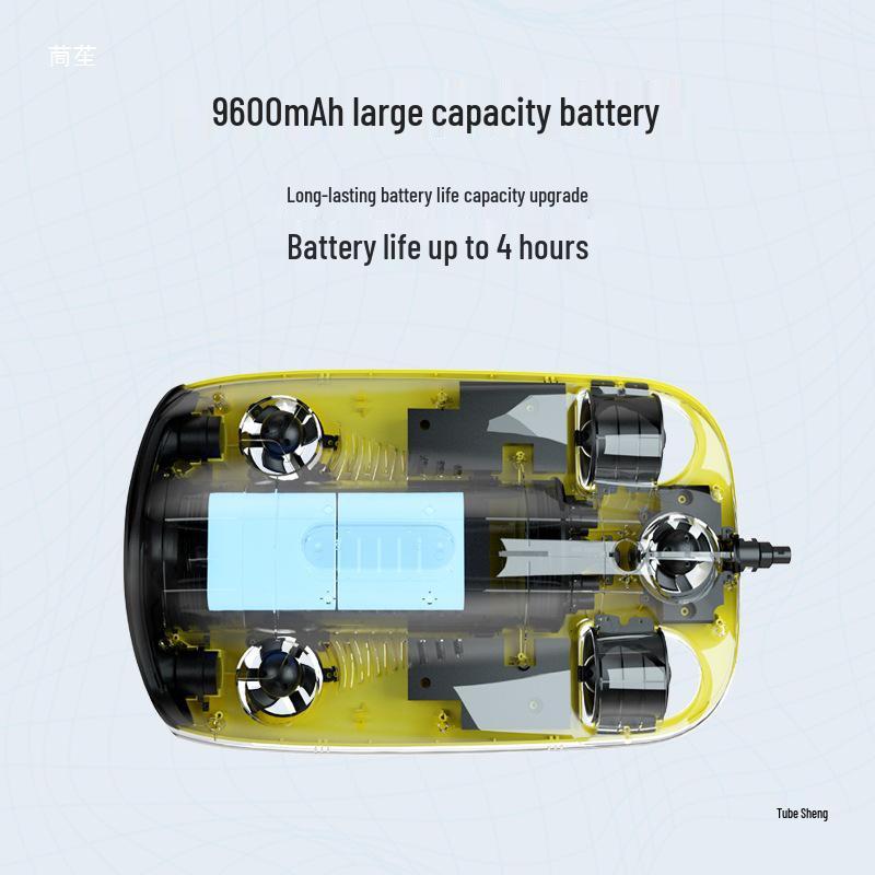 GLADIUS S Underwater Drone: HD Fish Finder & Live Broadcast with Remote Control.