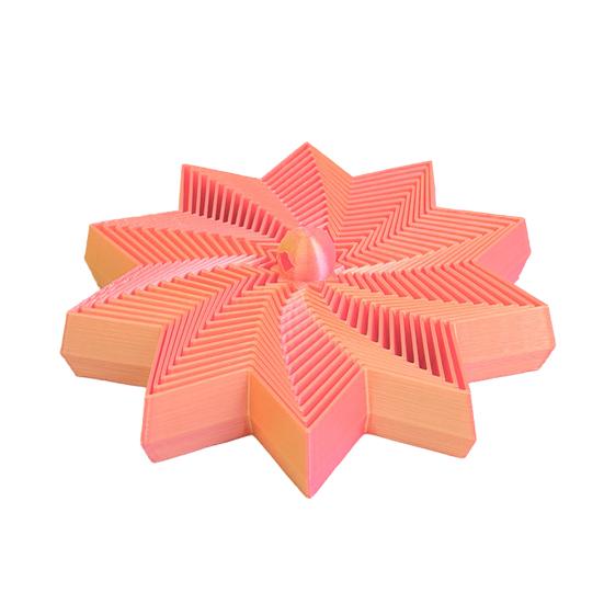 Stea Senzorială Extinsă Fidget Stea Spirală Rotativă Jucărie Fidget Turn Rotativ Stea Flexibilă cu Mâner pentru Reducerea Stresului Anxietății Jucărie de Birou pentru Acasă