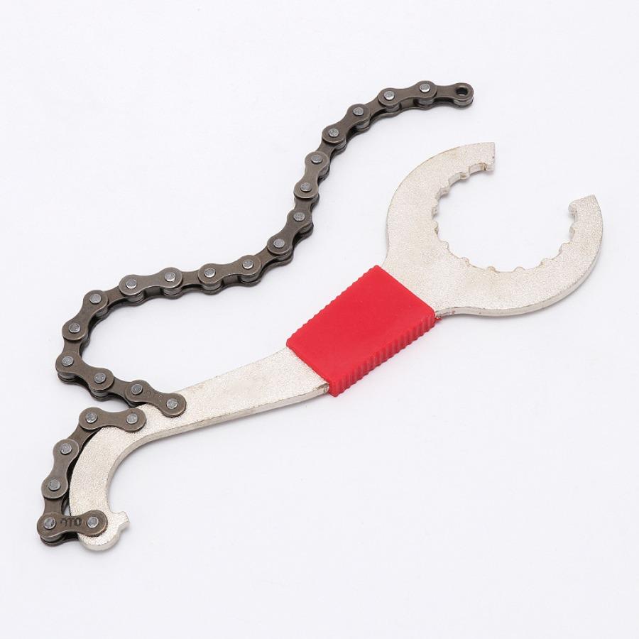 Multi-Functional Bicycle Repair Tool Kit - Includes Crank, Flywheel, Derailleur Hanger Wrenches & Chain Breaker