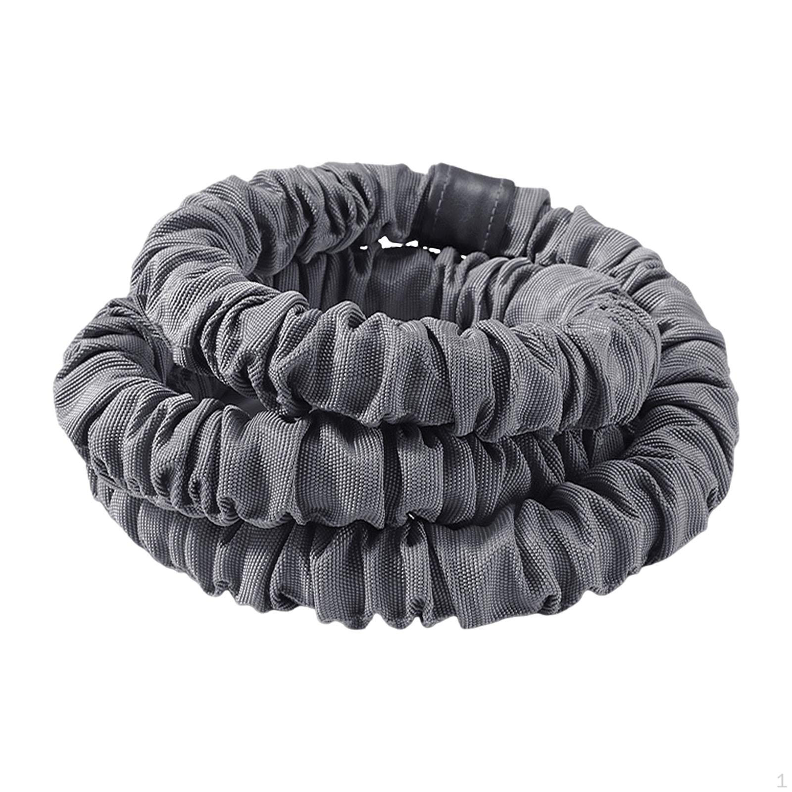 

Обруч для упражнений для спортзала и путешествий, легкая конструкция, подходит для использования в помещении и на открытом воздухе Gray