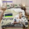Dynamic Sports Action Team Spirit Bedding (1 * duvet cover + 2 * pillowcase, without core) 2D Flat Christmas birthday gift Duvet cover and pillowcase