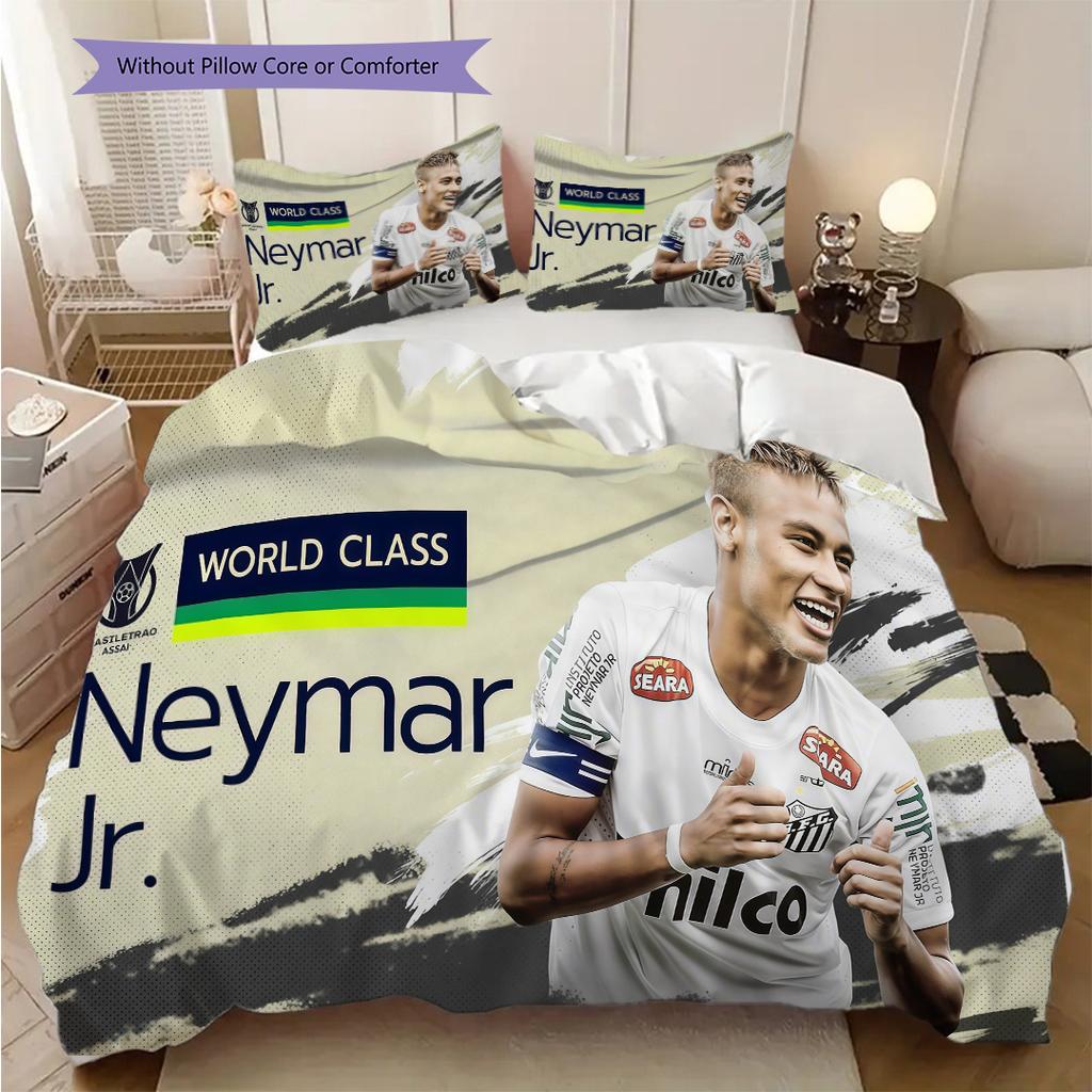 Dynamic Sports Action Team Spirit Bedding (1 * duvet cover + 2 * pillowcase, without core) 2D Flat Christmas birthday gift Duvet cover and pillowcase