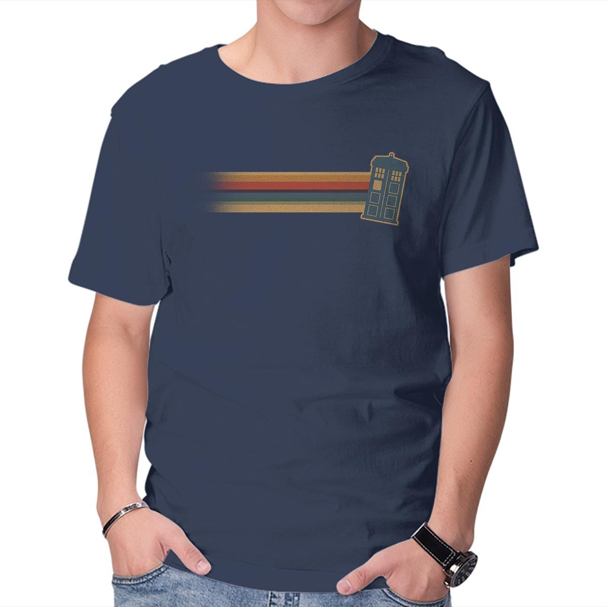 Unisex Crew Neck T-Shirt 13th Doctor Graphic Short Sleeve Casual Tee S
