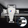 ABS Car Logo Mobile Phone Holder GPS Mounts Air Vent Clip For BMW M X1 X2 X3 X4 X5 X6 X7 F48 G01 E84 F10 F30 G11 G80 Accessories XU7